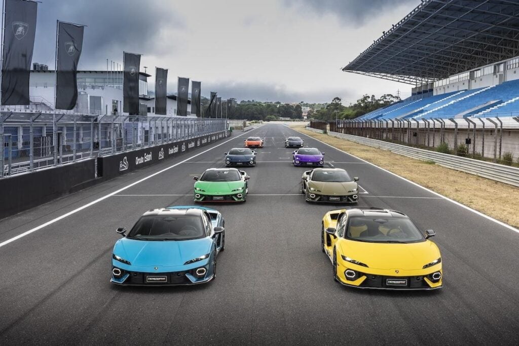 La Temerario a été présentée sur piste à Estoril - © Lamborghini