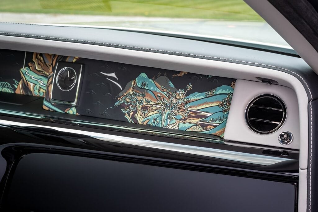 Projet bespoke inspirée de Dunhuang - © Rolls-Royce