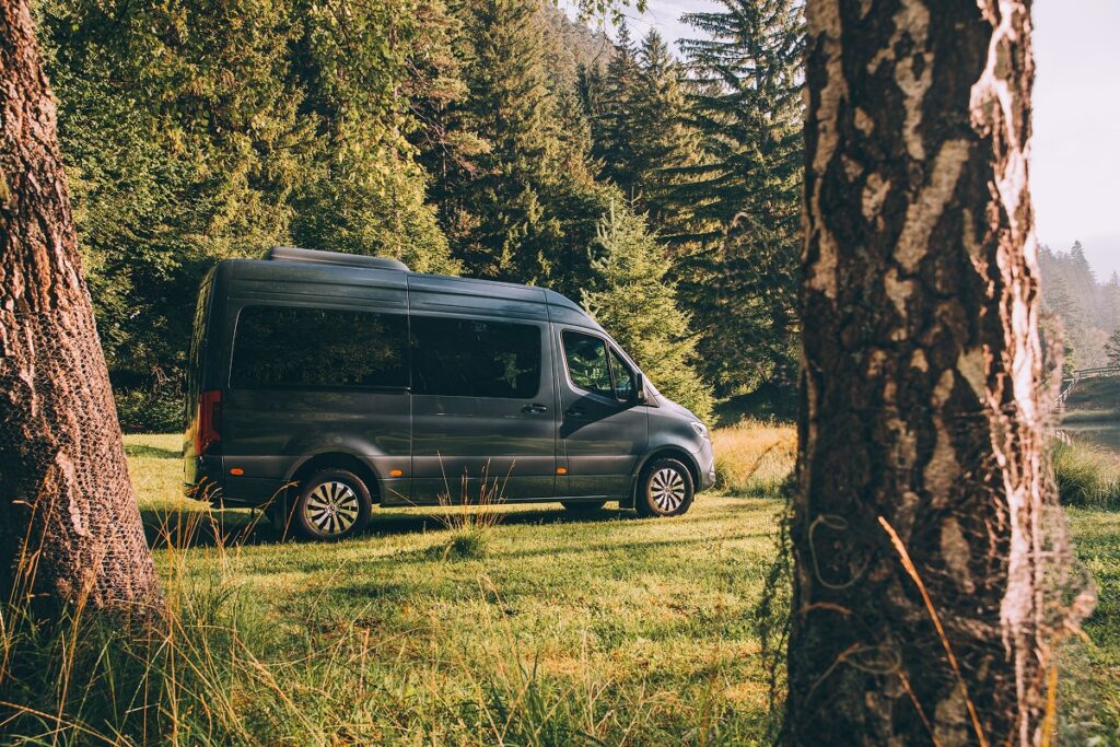 En Europe, plus de 50 % des camping-cars basés sur un Sprinter reposent sur la version tête motrice - © Mercedes-Benz