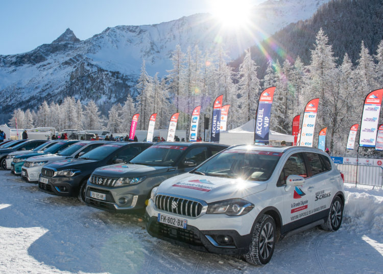 Suzuki et les neiges du Mont Blanc