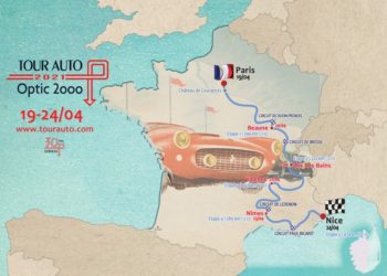 30e Tour auto Optic 2000 : 1930 km de Paris à Nice