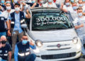La 300 000e Fiat 500 destinée à la France roule en Corrèze