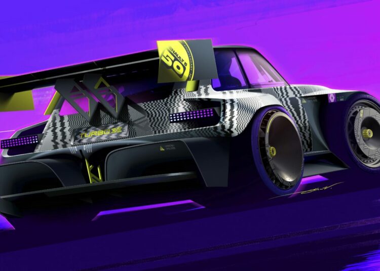 R5 Turbo 3E : Renault fait le show