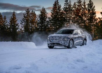 Audi teste le prototype Q6 e-tron dans le Grand Nord