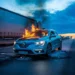 En Savoie, une Renault Mégane en flammes roule 3 km sur l'A43 sans personne au volant