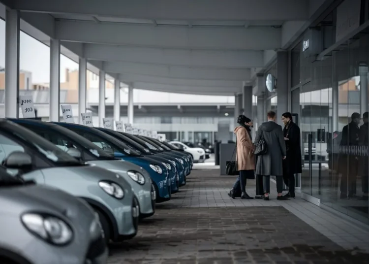Concession auto française en février
