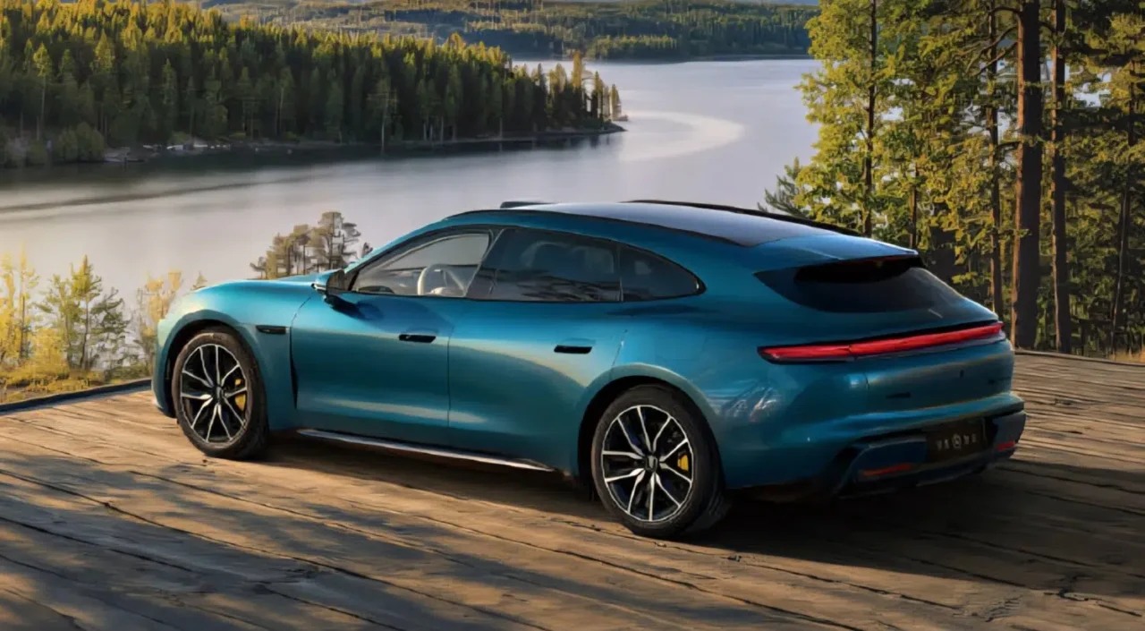 Un break électrique SAIC Z7T au look proche d’une Porsche